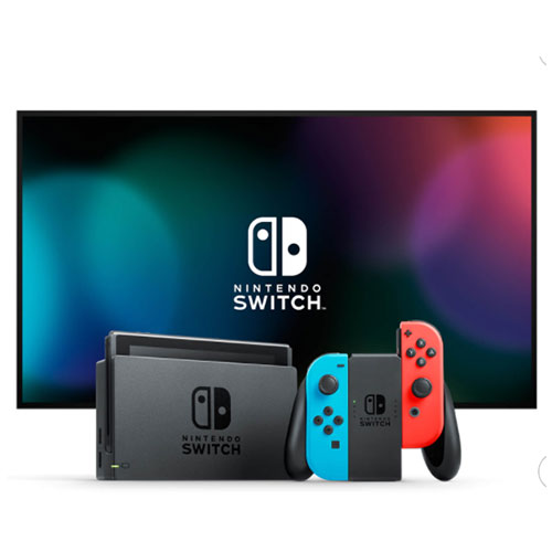 Nintendo Switch 6,2" 32 GB Neon Blue Red Joy-Con Controllers, Nintendo video game, nintendo switch controllers, nintendo switch video game 