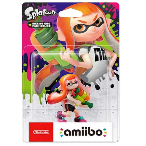 Splatoon Girl amiibo for Nintendo Wii U/3DS