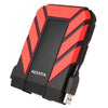 ADATA 1TB HD710 Pro Rugged External Hard Drive - Red