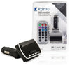 König FM Audio Transmitter 3.5 mm Black
