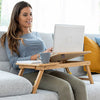 Bamboo Folding Side Table Lapwood
