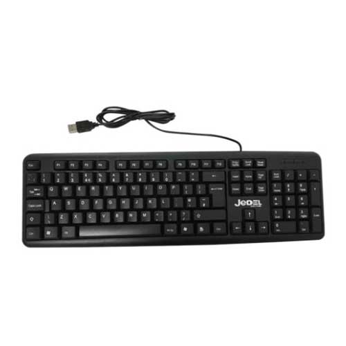 Jedel K11 Wired Keyboard, USB, Low Profile, Spill Resistant, Quiet Keys