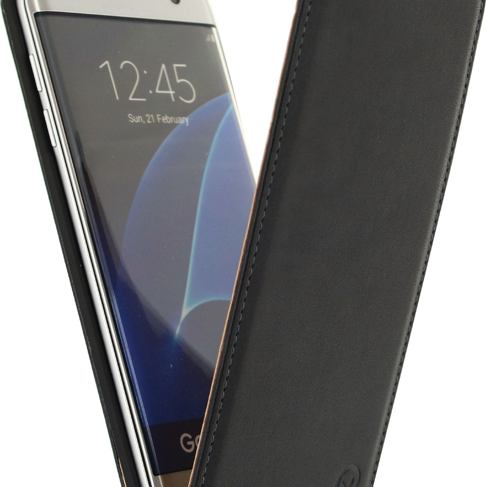 Smartphone -Flip Case Samsung Galaxy S7 Edge Black