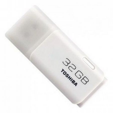 Toshiba 32GB USB 2.0 Memory Pen, TransMemory Hayabusa, White