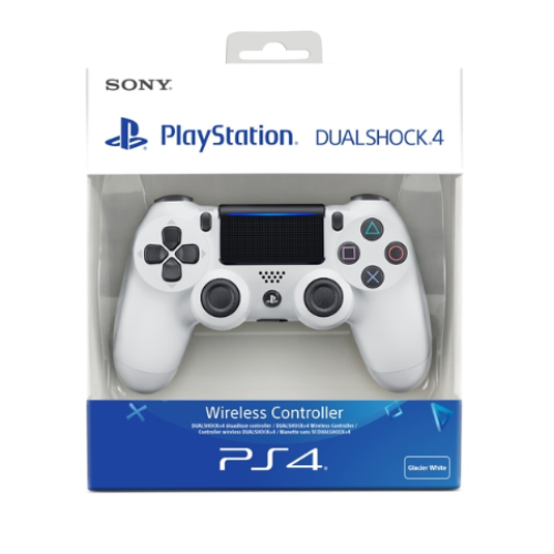 Sony Official PlayStation 4 Dualshock 4 Controller - Version 2 - Glacier White 