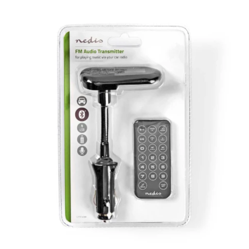 Nedis Car FM Transmitter | Bluetooth® | microSD Card Slot | Handsfree Calling