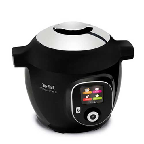 Stainless-steel-digital-pressure-cooker | Tefal-cook4me-digital-pressure-cooker-black