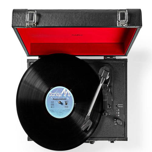 Turntable | 18 W | Bluetooth® | Suitcase | Black