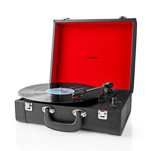 Turntable | 18 W | Bluetooth® | Suitcase | Black