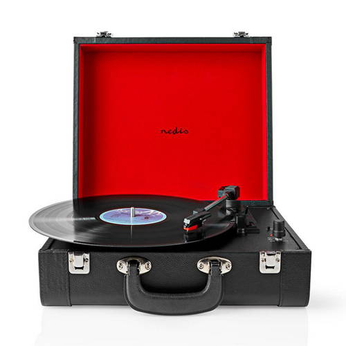 Turntable | 18 W | Bluetooth® | Suitcase | Black