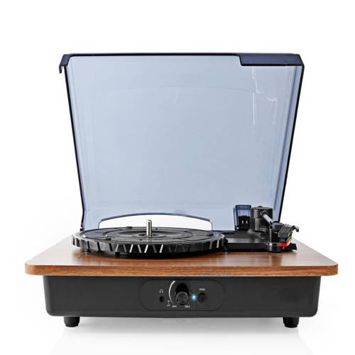 Turntable | 9 W | Bluetooth ® | Dust Cover | Brown