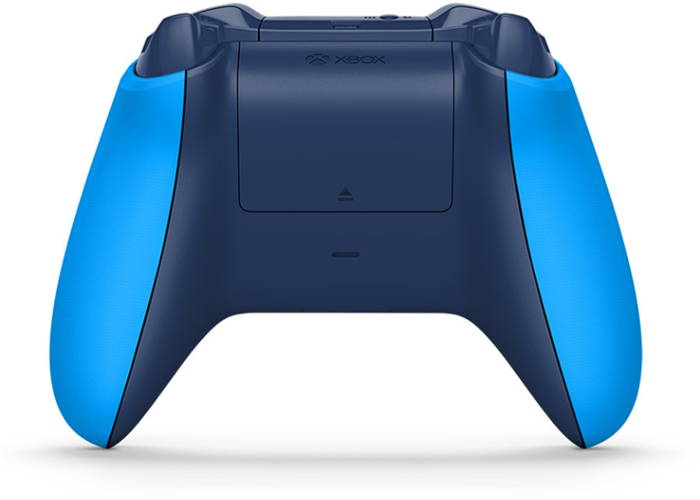 Microsoft Official Xbox One S Wireless Controller - Blue Vortex