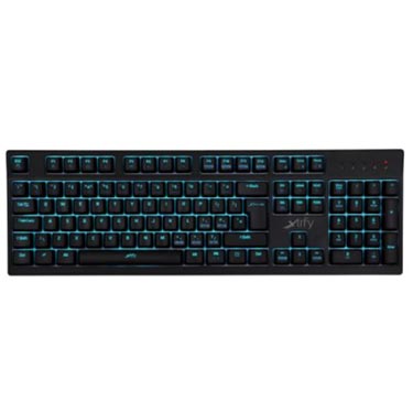 Xtrfy K2-RGB Mechanical Gaming Keyboard, Kailh Red Switches, RGB Lighting, Unlimited Anti Ghosting Keys