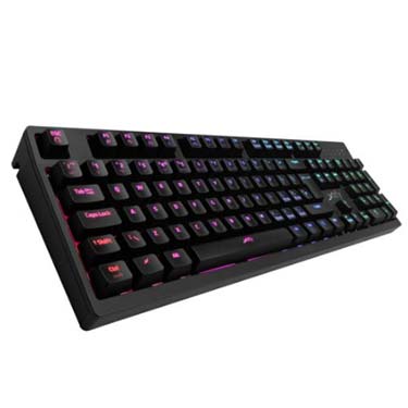 Xtrfy K2-RGB Mechanical Gaming Keyboard, Kailh Red Switches, RGB Lighting, Unlimited Anti Ghosting Keys