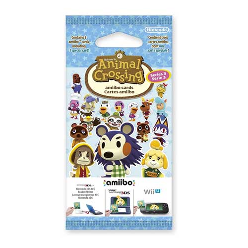 Nintendo-Animal-Crossing-Happy Home-Designer-Amiibo-Cards-Pack - Series