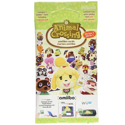 Nintendo-Animal-Crossing-Happy Home-Designer-Amiibo-Cards-Pack - Series-1